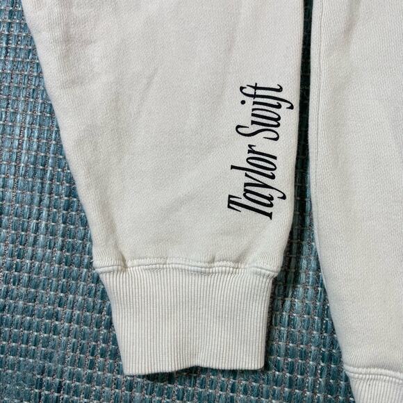 Taylor Swift Red Tour Hoodie Official Merch Size L Rare Piece Brand New Beige - Picture 5 of 9
